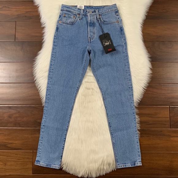 Levi's Denim - Levis Small Blessings 501 High Rise Skinny Jeans